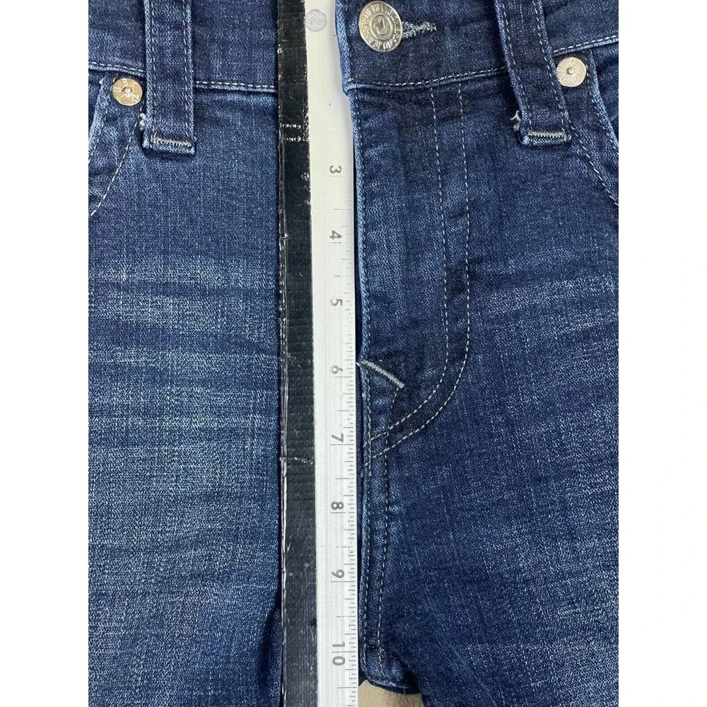 True Religion Rocco Relax Skinny‎ Jeans Mens 31 Mid Rise Blue Denim